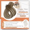 Full Shine Tape in Hair Extensions Remy Human Hair Color