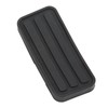 3pcs Clutch Brake Accelerator Pedal Pad Kit Rubber Black Flexible