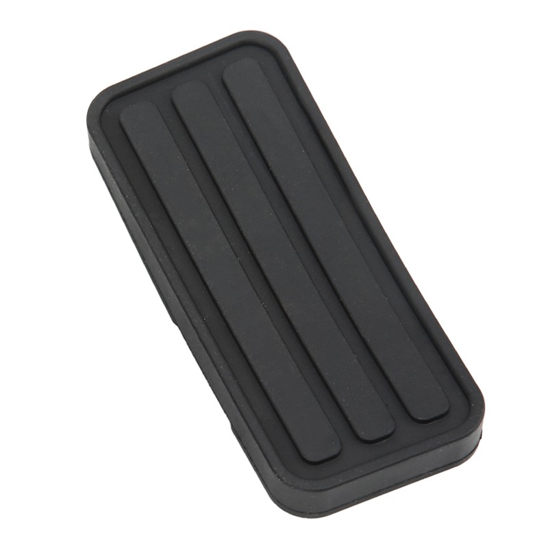 3pcs Clutch Brake Accelerator Pedal Pad Kit Rubber Black Flexible