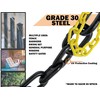 Generic 1/4"" X 40' Yellow Powder Coated Safety Chain |