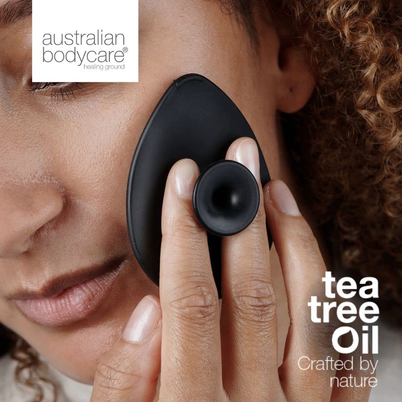 Australian Bodycare Gesichtsbürste für tägliche Reinigung und Peeling bei Pickeln,
