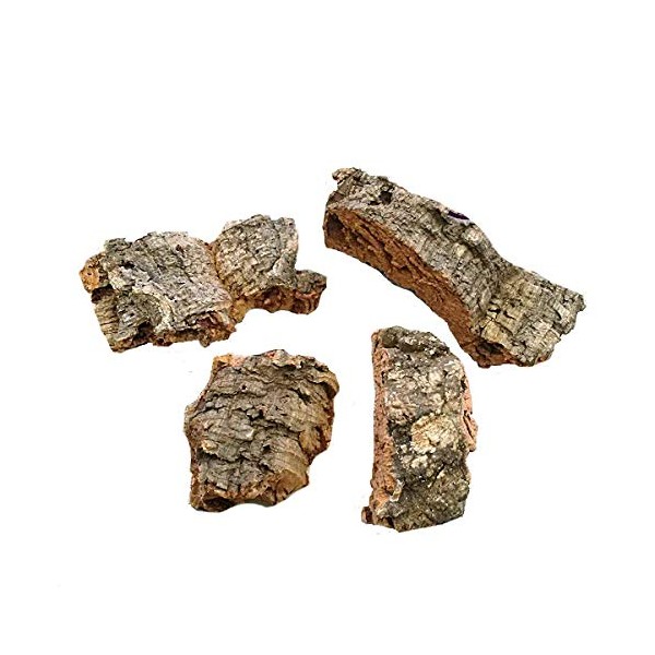 Set of 3 Small Cork Pieces SS Size (Total Length: Approx. 2.0 - 3.9 inches (5 - 10 cm) (Variations in Shape and Size)