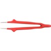 KS Tools 117.1628 Insulated tweezers, straight, 15mm