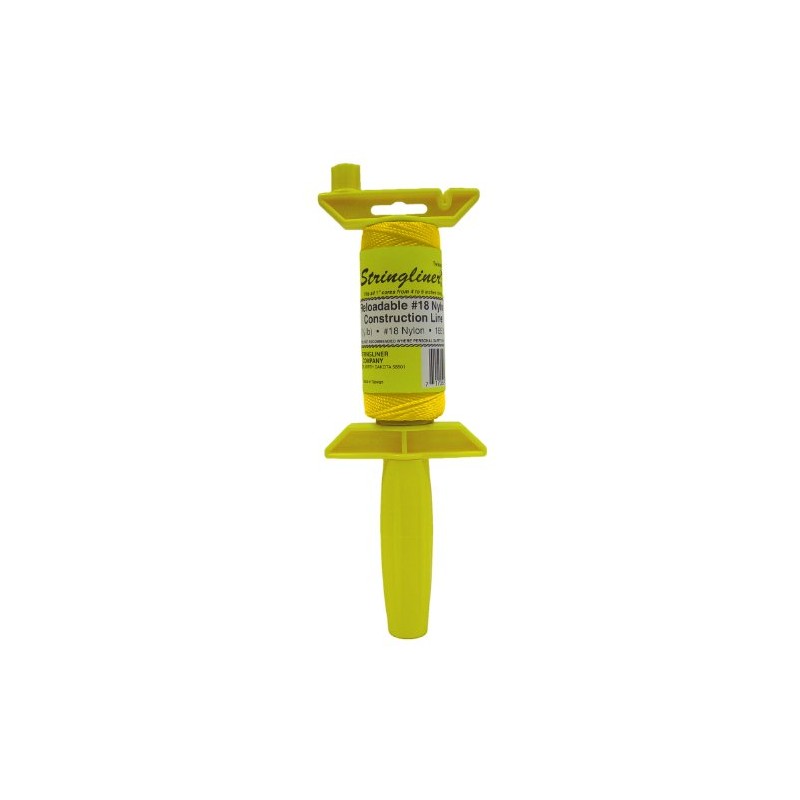 Stringliner 25000 Construction Line Reel 4" Peggable Gold