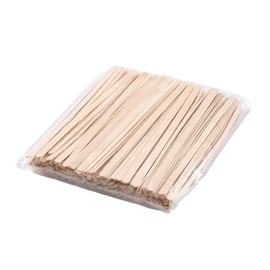200/500/1000pcs Brow Waxing Sticks Small Face Wax Spatulas Applicator Wood Craft Sticks Disposable Hair Removal Lip Nose Beauty Tool(140 * 6 * 1.3mm) (500pcs)
