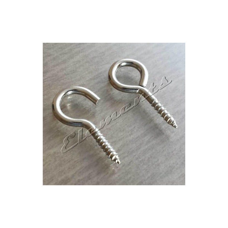 IBEX MART 40 x Hooks and Eyes 25mm net Wire