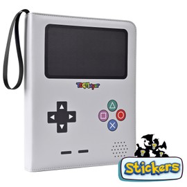 MaDaNinja 9 Pocket Trading Card Binder with 50 Removable Sleeves, 900 Cards Holder Trading Card Organizer, Zippered Collector Album for Cards, Durable Storage Portfolio with Protective Zipper Closure