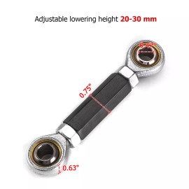 MOFUN Billet Adjustable Rear Lowering Link Kit Drop For Suzuki GSX1300R Hayabusa 2025