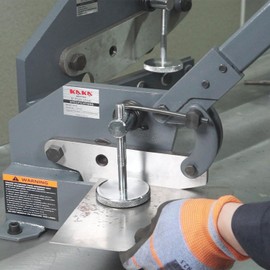 KAKA INDUSTRIAL Metal Shear, 5 Inch Sheet Metal Cutter for Steel Bars and Copper Plates,Hand Tool for Auto Repair, HVAC Duct Trimming,DIY Workshops​ HS-5