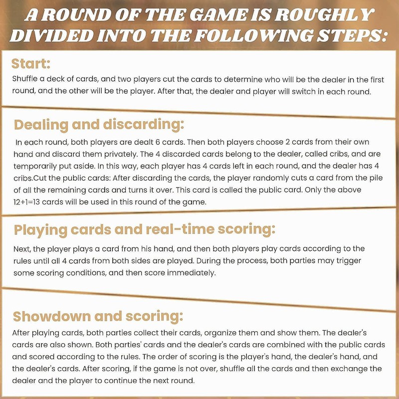 Cribbage Wars Board Game, Crib Wars Board Game, Cribbage Board