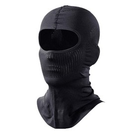 Lightweight ski mask for Men and Women - Motorcycle Balaclava face mask with Quick-Dry Lining for Skiing, Cycling, Hiking Black