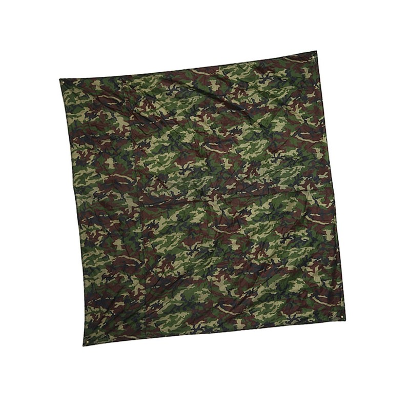 Camouflage Outdoor Portable Lightweight Rainproof Mat RainTent Tarp Shelter (3*2.9m)
