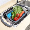 QiMH Collapsible Colander Set of 3-2 PC 4 Quart and