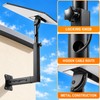 Adjustable Starlink Gen 3 Wall Mount, Telescoping Metal Support Arm
