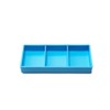 Easyinsmile Drawer Organizer Instrument Tray Holder (D, Blue)