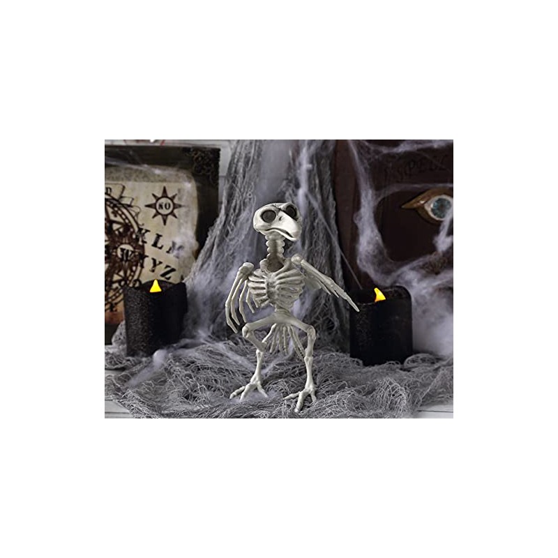 Atosa 64140 Bird Skeleton, 19 x 12 cm