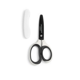 SiTRA 1133919 Antibacterial Mini Baby Food, Nursing Shears, Titanium Coat, White