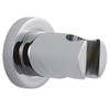 Nuie A377 Luxury Round Wall Bracket, Silver