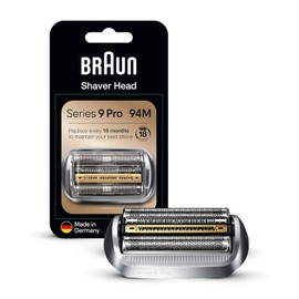 Braun Cabezal de afeitadora 94M, Plateado