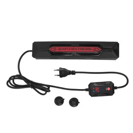 Aquarium Heater Quartz Glass Energy Saving 300W Fish Tank Heating Rod with HD LED Temperature Display EU Plug 220V