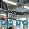 Multi-Grip LAT Pull Down Bar for Home Gym Fitness, Cable