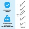 HIKULA 5 Board Surf Rack Wall Mount for Surfboard, Wakeboard,