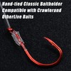 Walleye Spinner Rig Kit, 10 Pack Crawler Harness Walleye Live