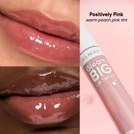 Lip Gloss Almay Gleam Big tono Positively Pink