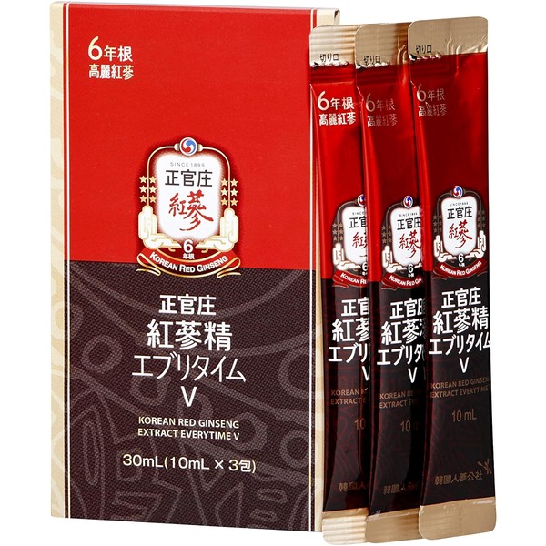 [Japanese Sports Supplements] Jeonggwanjang Red Ginseng Essence Everytime V (Value)