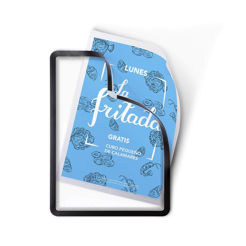 Tarifold A4 Magnetic Display Frame - Black (Pack of 2)