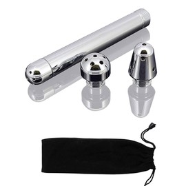 Aluminium Shower Set, Shower Wash System, 3-Piece Aluminium Enema Set for Cleaning, with Shower Head, Shower Set Accessories, Includes Velvet Carry Bag