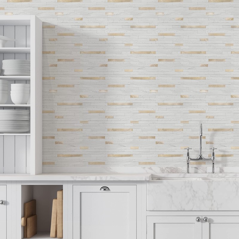 STICKGOO 20 Sheets Peel and Stick Backsplash Tile, Stick on