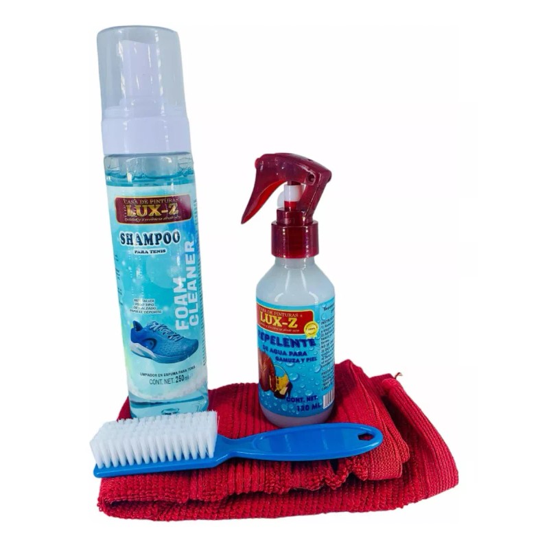 Lux-z Kit Limpieza De Tenis Sneakers Espuma Repelente De Agua