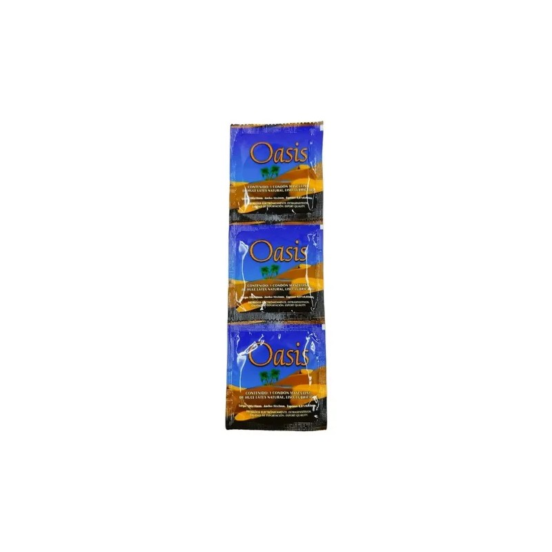 Preservativos Masculinos Oasis, 100 Piezas Dl