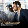Wireless Headset with Mic for Work,Bluetooth Headphone with Noise Cancelling