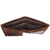 Manza Men's Wallet Portrait Format Cowhide Leather Wallet Genuine Leather