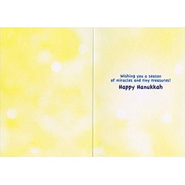 Kitten with Gold Coins Avanti Cute Cat Hanukkah Card