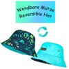 Playshoes Unisex Children's Reversible Sun Hat, SURF, 53