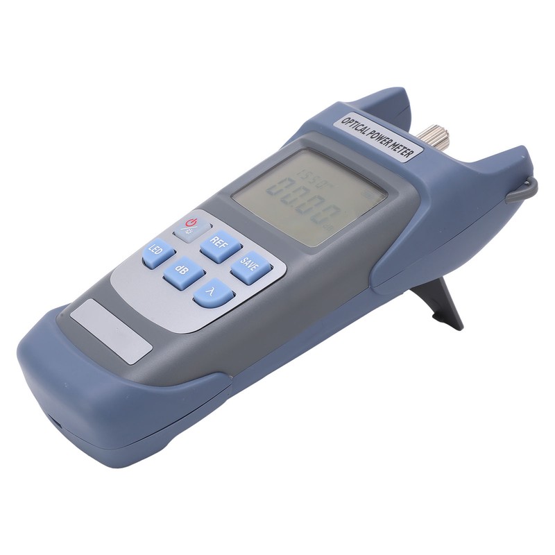 Optical Fiber Power Meter Optic Cable Tester ‑50~+26dbm with LED