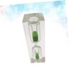 STOBAZA Creative Crystal Sandglass Timer for Green Sand Clock Decoration