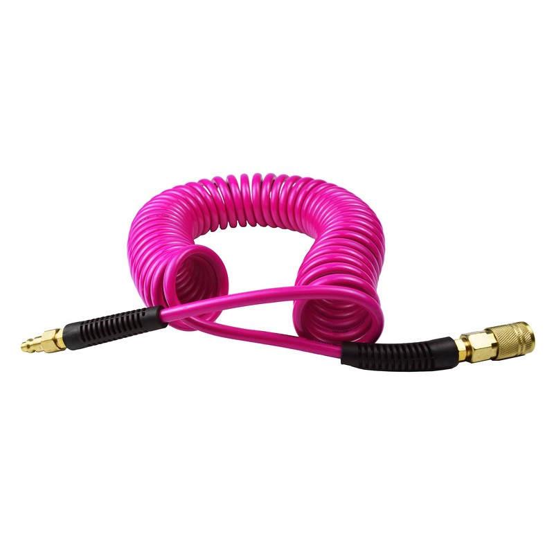 YOTOO Polyurethane Recoil Air Hose, Air Compressor Hose 1/4" Inner