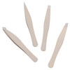 TOVINANNA Practical Beauty Eyebrow Clip 4pcs Stainless Steel Tweezers Ergonomic