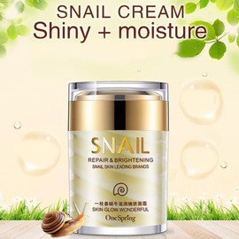 Crema de Caracol, Crema Hidratante de Caracol, Crema Nutritiva Secreta para la Piel Cosmética Facial Antienvejecimiento, Crema de Caracol Crema de Caracol Hidratante Crema Facial Regeneradora