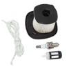 Blower Air Filter Fuel Filter Spark Plug Kit Set for