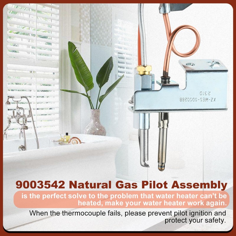 9003542 Natural Gas Pilot Assembly, Replacement for 100109295 9003542005 18324-190