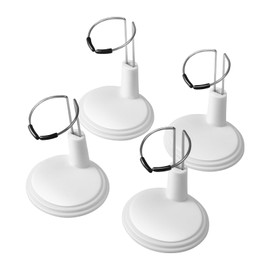 TOYANDONA 4pcs Doll Stand Action Figure Stand Portable Teddy Bear Stand for Mini Dolls