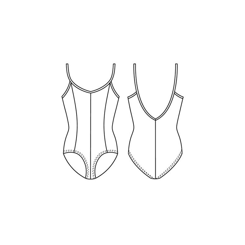 Mirella Princess Seam - Maillot para niña (2-4), Color Granate