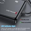 RFID Reader,Ajfwm 125KHz/13.56Mhz Dual Frequency RFID Scanner Read 1326 Family