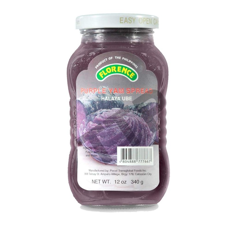 Florence Coconut, Beans and Fruit in Syrup, 2 Packs (Ube