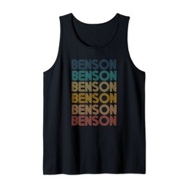 Retro Vintage BENSON Classic Name Cool 80s 90s Tank Top